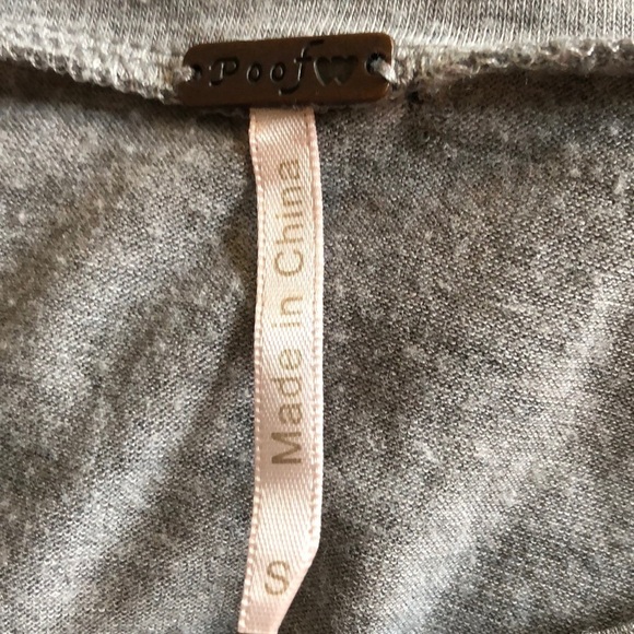 Poof lace up front top - Picture 5 of 6